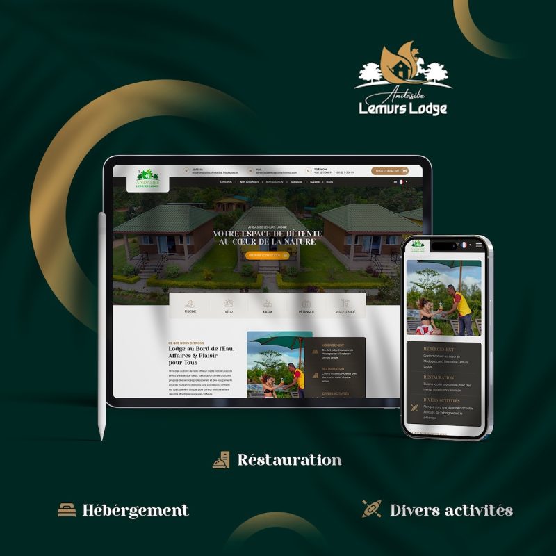site web andasibe lemurs lodge